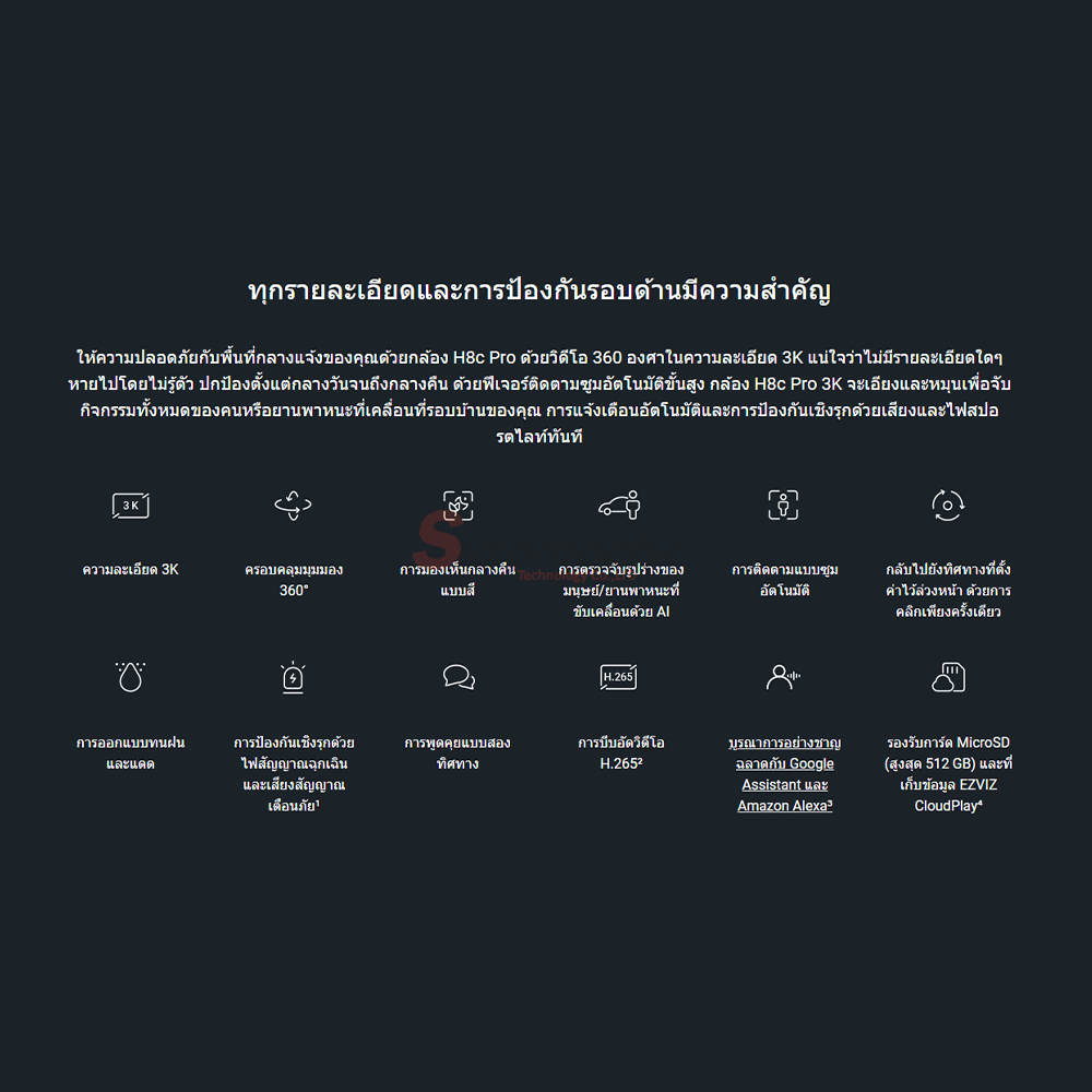 CSH8C Pro 3K 121 ทรัพย์ปรีชา เทคโนโลยี