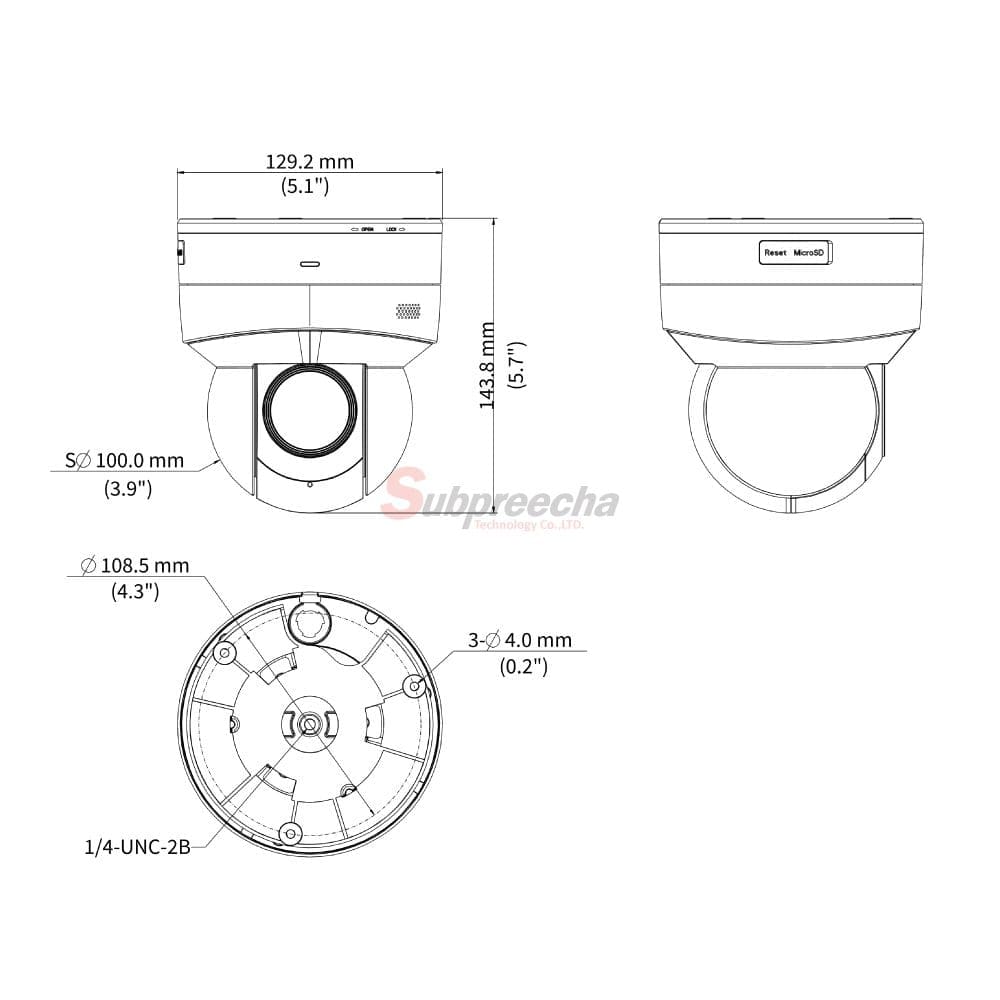 IPC6412LRX5UPWVGDimensions1 ทรัพย์ปรีชา เทคโนโลยี