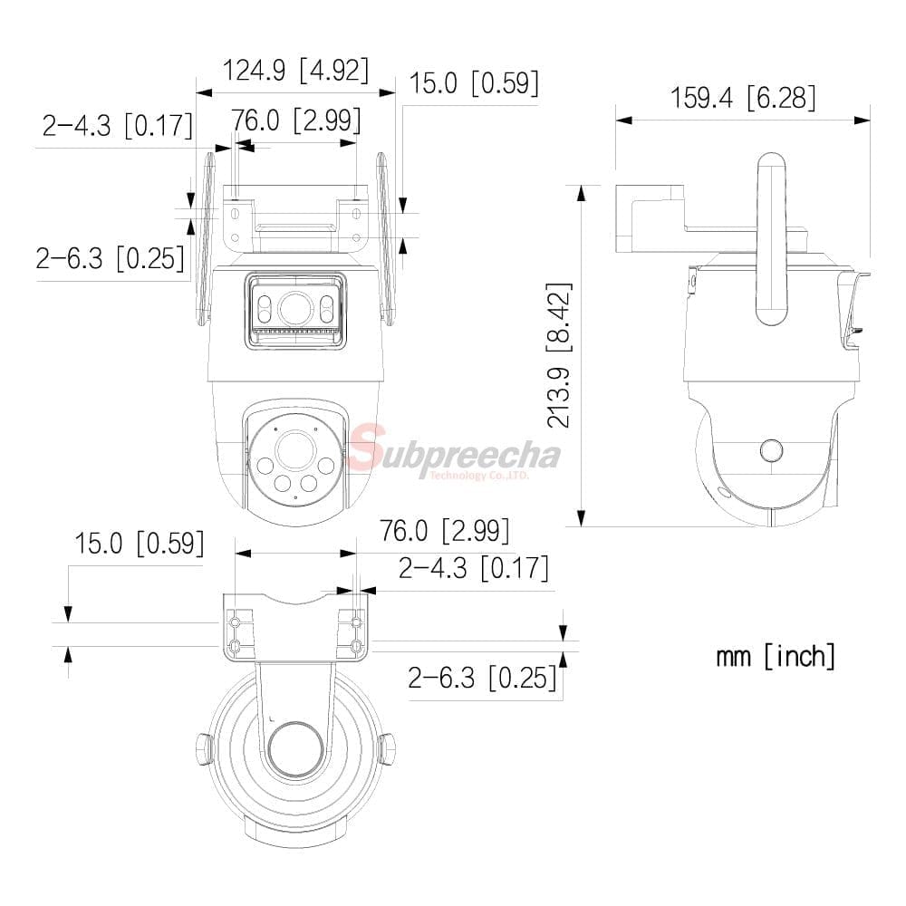 P3D3FPV4GEAUDIMENSIONS ทรัพย์ปรีชา เทคโนโลยี