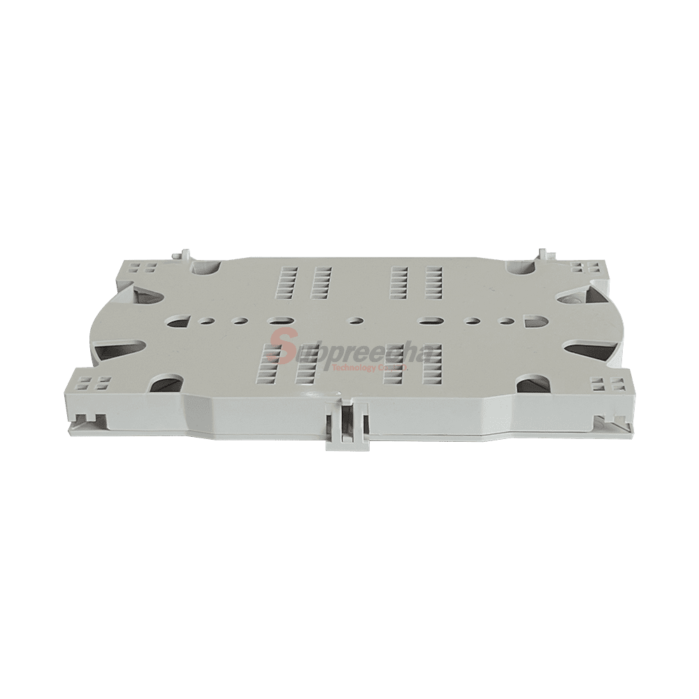 Splice tray 12 core สีขาว 6542 ทรัพย์ปรีชา เทคโนโลยี