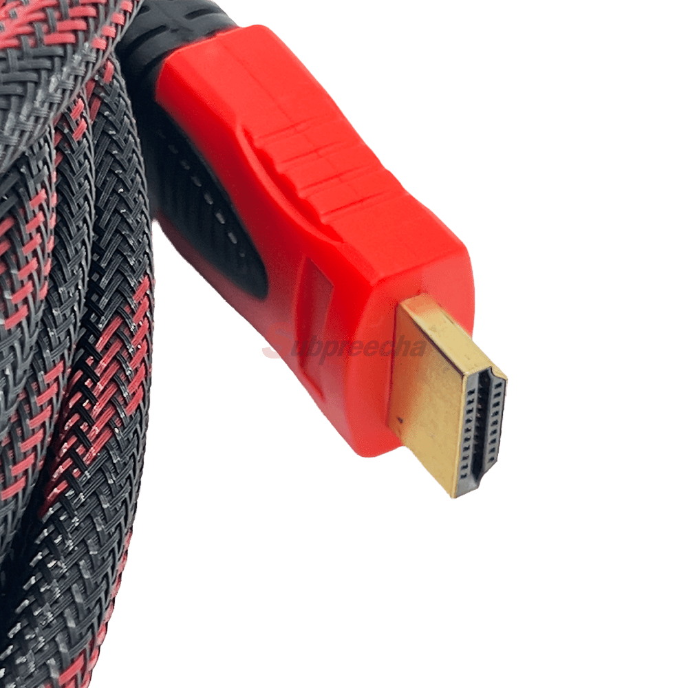 HDMI 20M แบบถัก33 ทรัพย์ปรีชา เทคโนโลยี