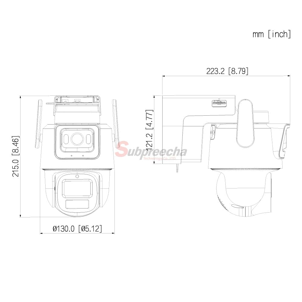 IPCPTS2649C3E3Z4GB20EAUDIMENSIONS1 ทรัพย์ปรีชา เทคโนโลยี