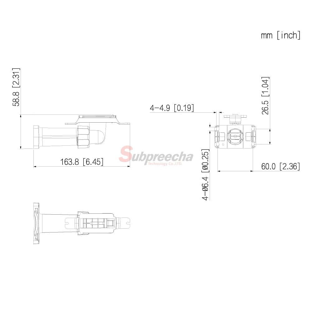 IPCPTS2649C3E3Z4GB20EAUDIMENSIONS4 ทรัพย์ปรีชา เทคโนโลยี
