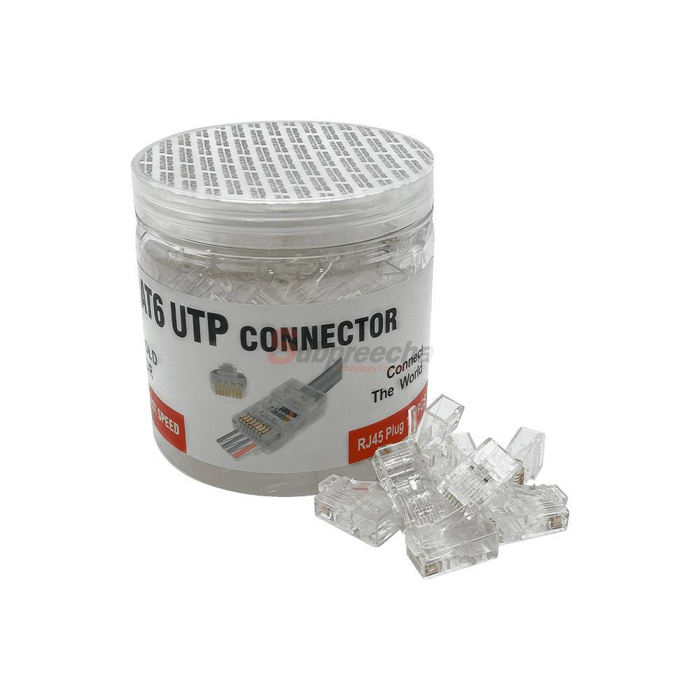 หัวแลน CAT6 ถุงใส แบบทะลุ11 ทรัพย์ปรีชา เทคโนโลยี