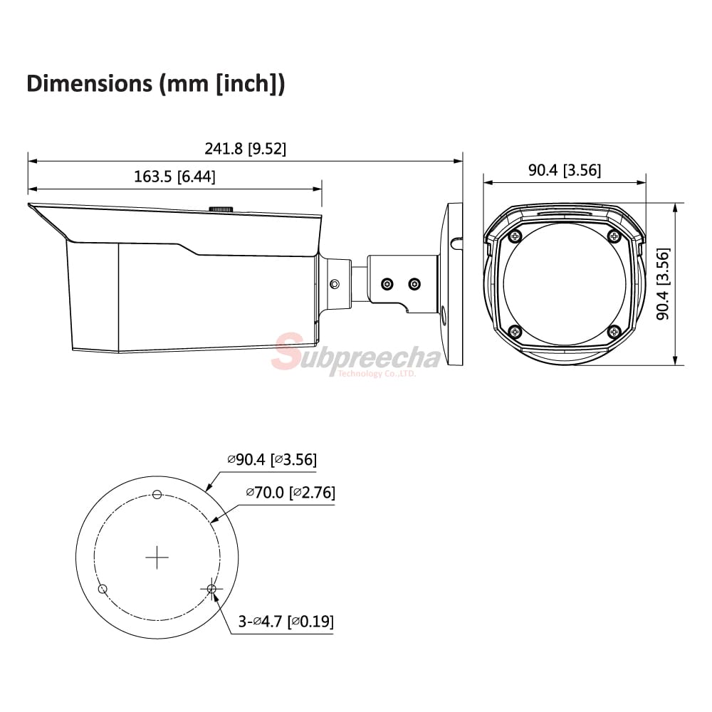 HACHFW1200DDIMENSIONS ทรัพย์ปรีชา เทคโนโลยี